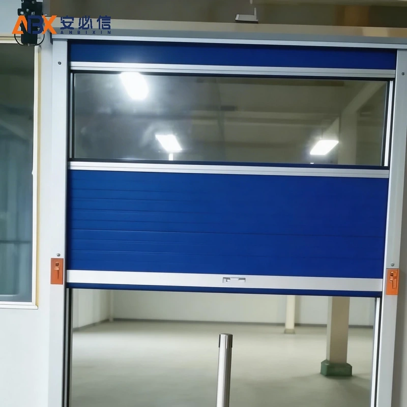 白银PVC快速门