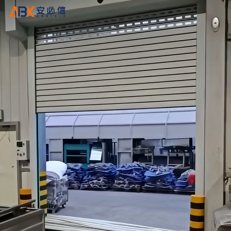 白银螺旋式高速门