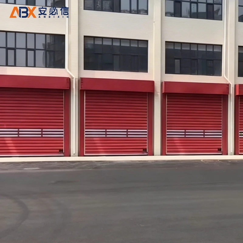 白银金属快速门